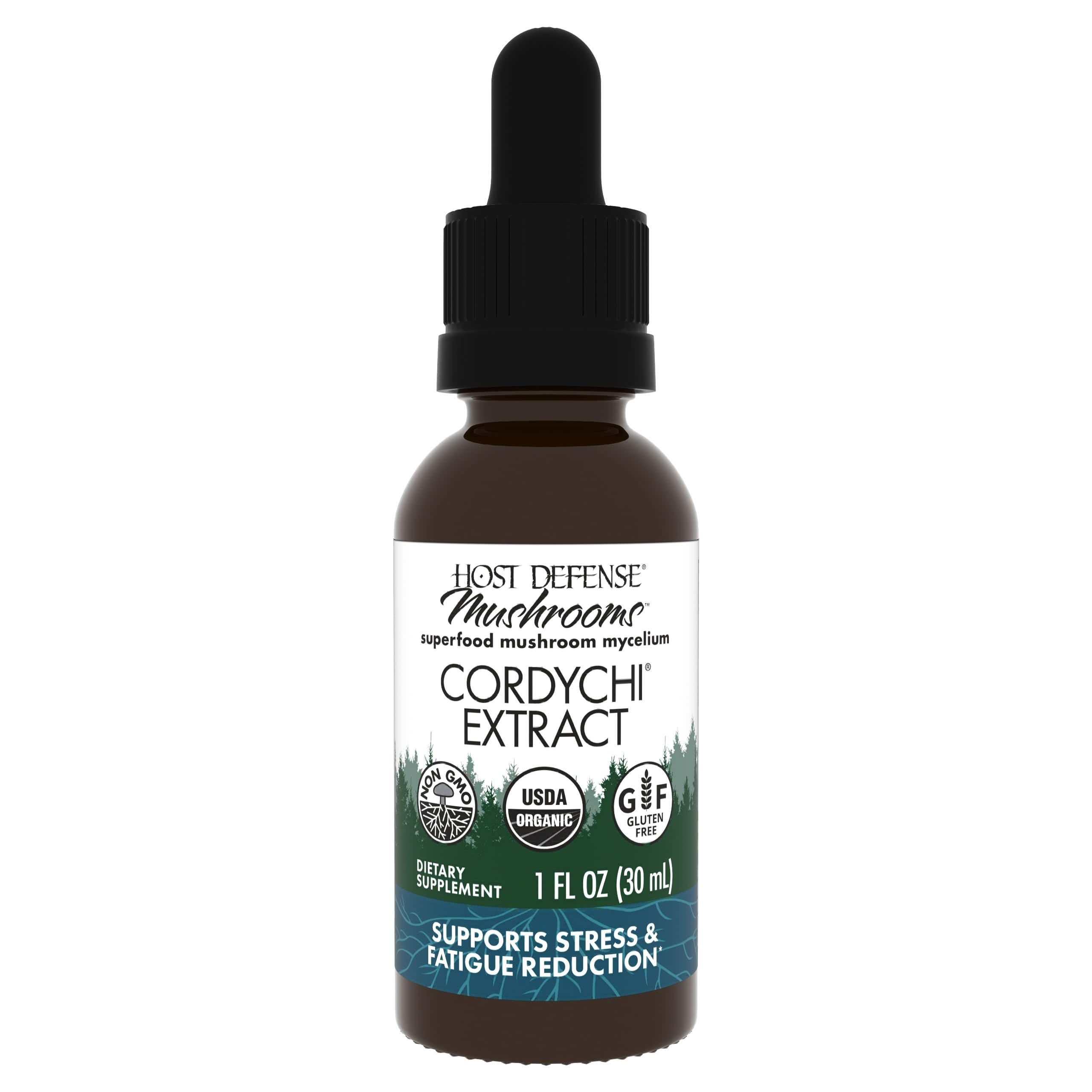 Host Defense CordyChi Extract - Energy & Immune Support (Cordyceps & Reishi)