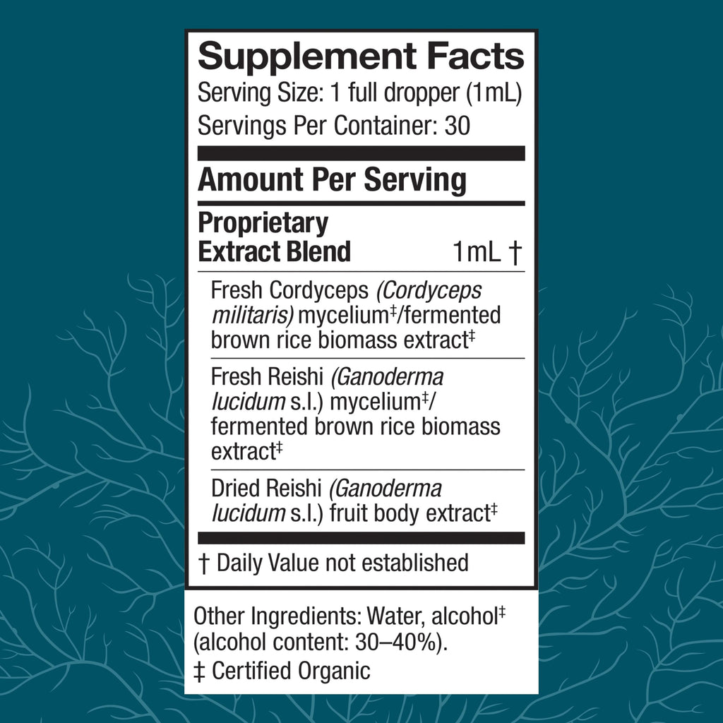 Host Defense CordyChi Extract - Energy & Immune Support (Cordyceps & Reishi)