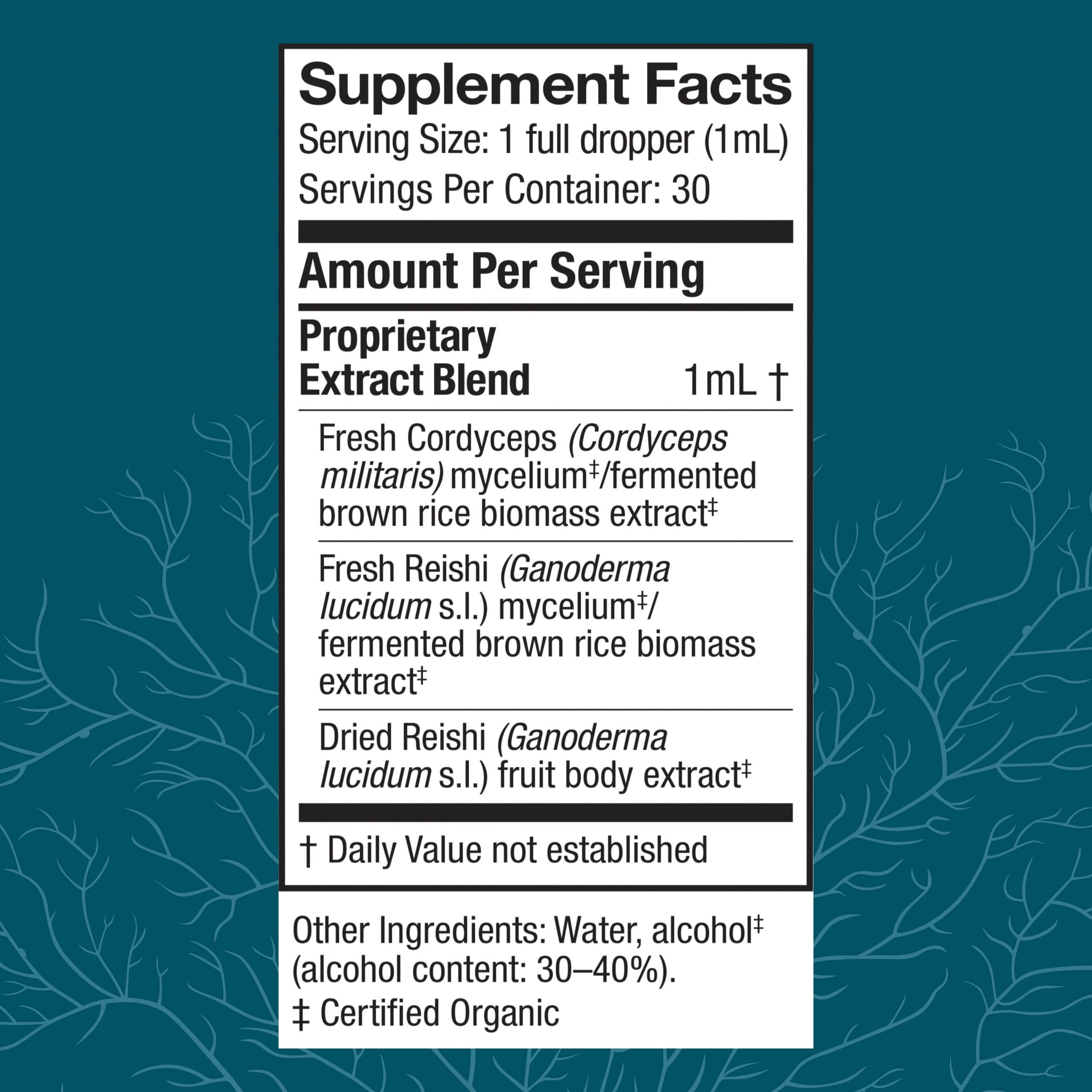 Host Defense CordyChi Extract - Energy & Immune Support (Cordyceps & Reishi)