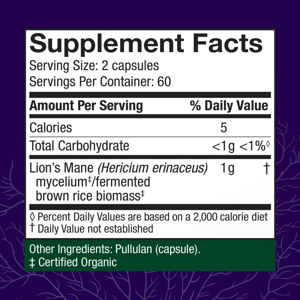 Host Defense Lion's Mane Capsules, 240 ct (2 x 120 ct)