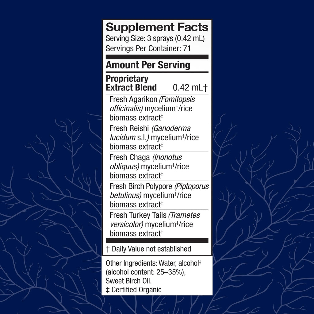 Host Defense MycoShield Throat Spray – Immune Support & Mushroom Supplement