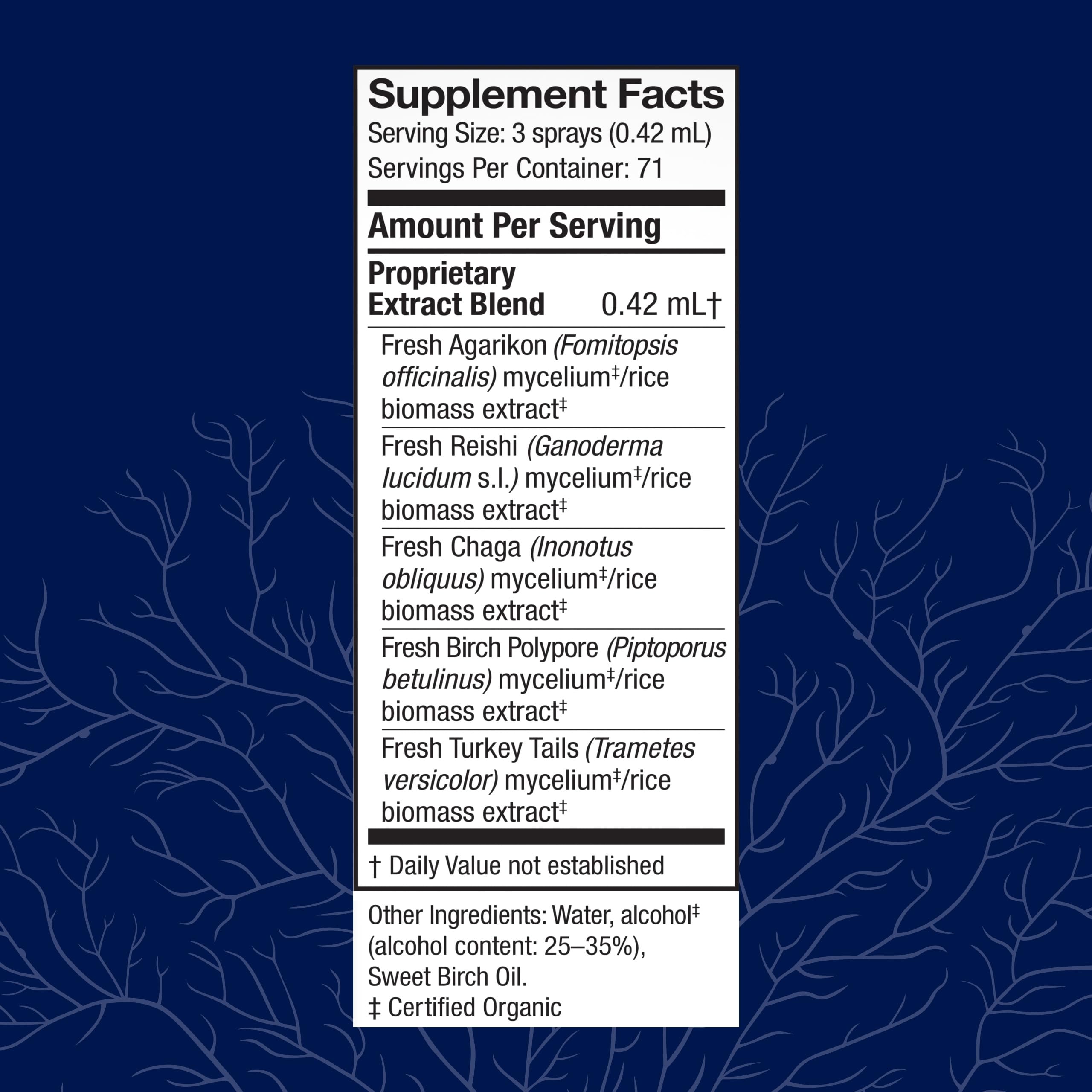 Host Defense MycoShield Throat Spray – Immune Support & Mushroom Supplement