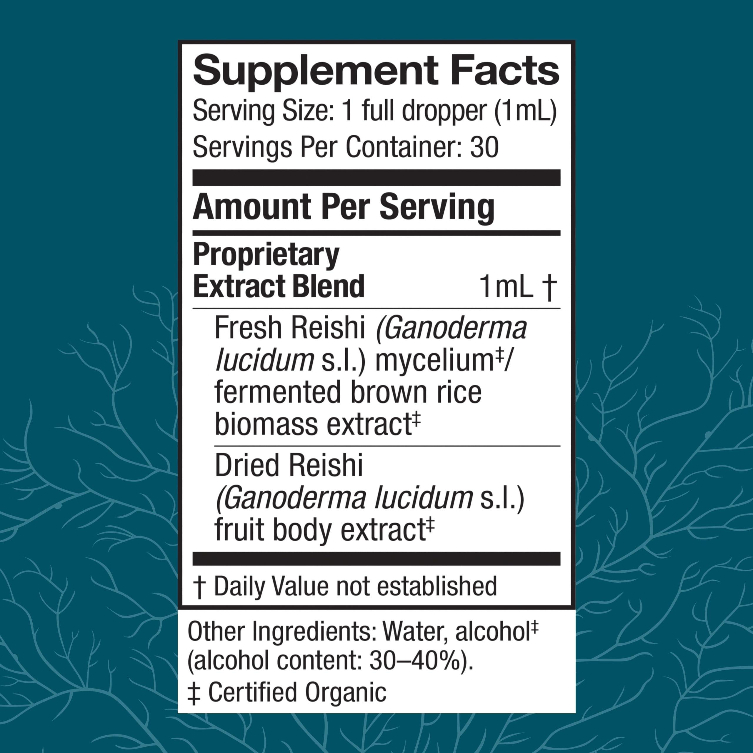 Host Defense Reishi Extract - Heart & Immune Support | 1 fl oz