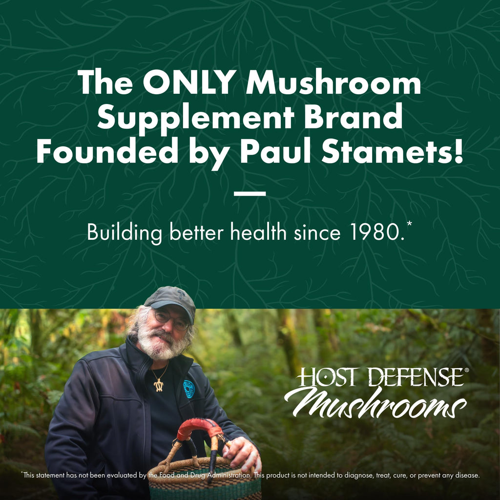 Host Defense MycoBotanicals Liver* Capsules - Liver Health Supplement with Milk Thistle & Turmeric Root - Mushroom Supplement with Turkey Tail, Reishi & Chaga - 60 Capsules (30 Servings)*