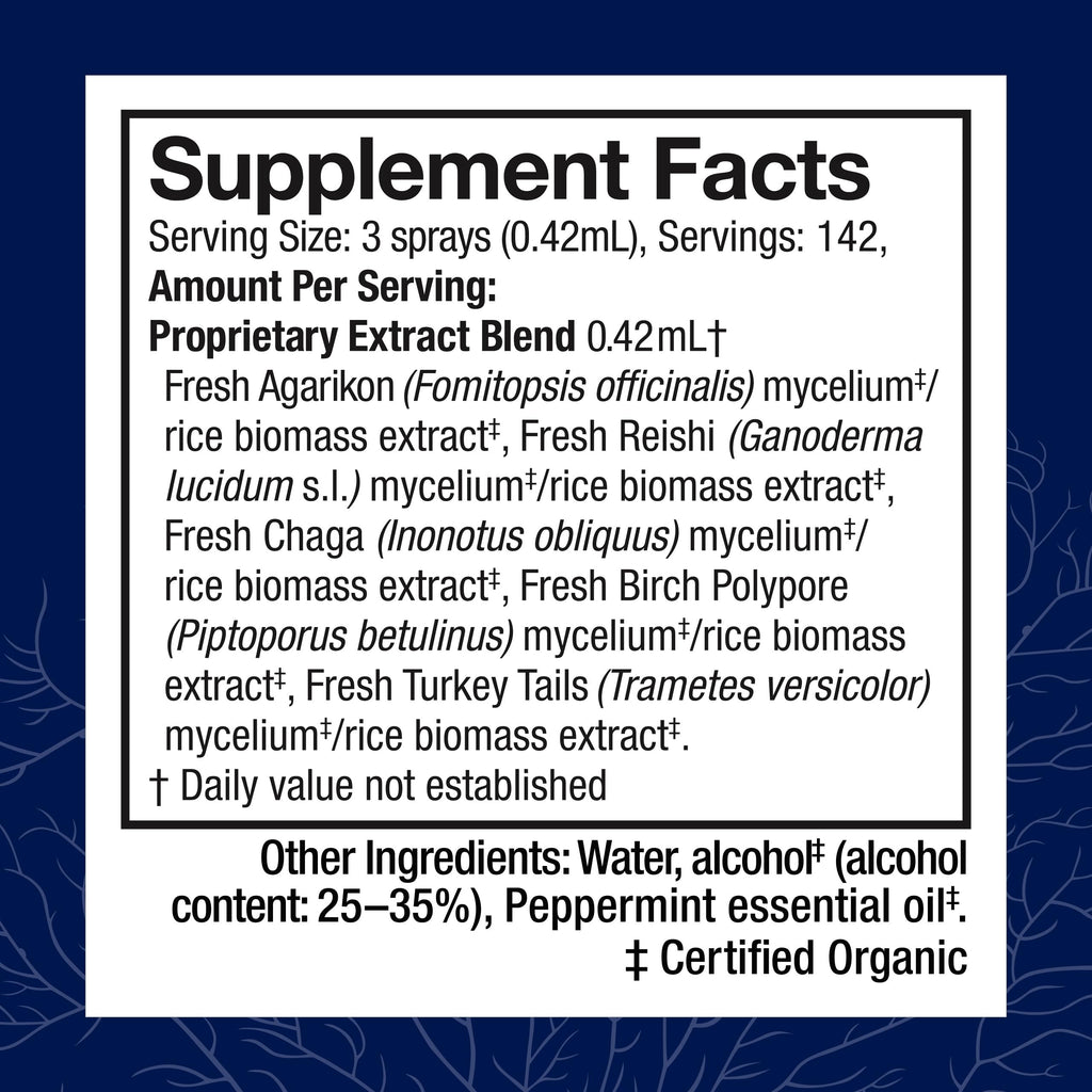 Host Defense MycoShield Throat Spray – Immune Support Mushroom Supplement, 2 fl oz