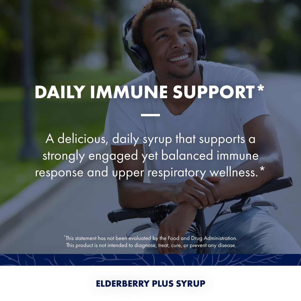 Host Defense Elderberry Plus Syrup - Immune & Lung Support (4 oz)