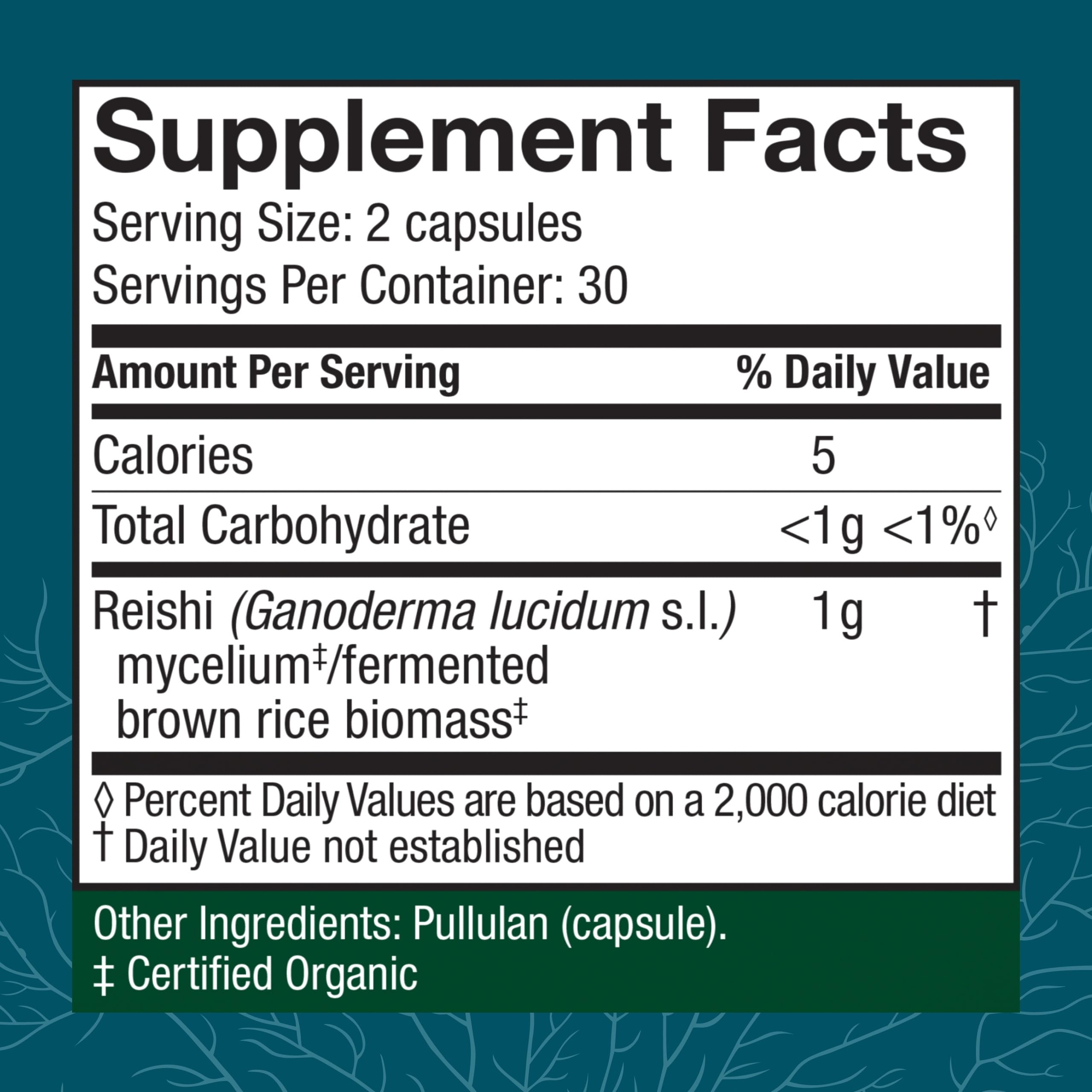 Host Defense Reishi Capsules – Immune & Heart Health Support, Energy & Vitality – 60 Capsules (30 Servings)