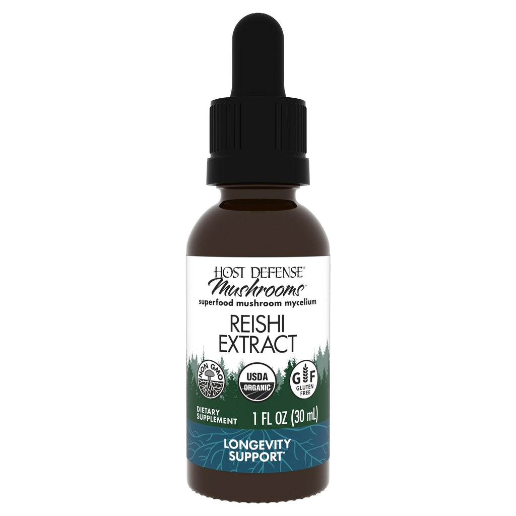Host Defense Reishi Extract - Heart & Immune Support | 1 fl oz