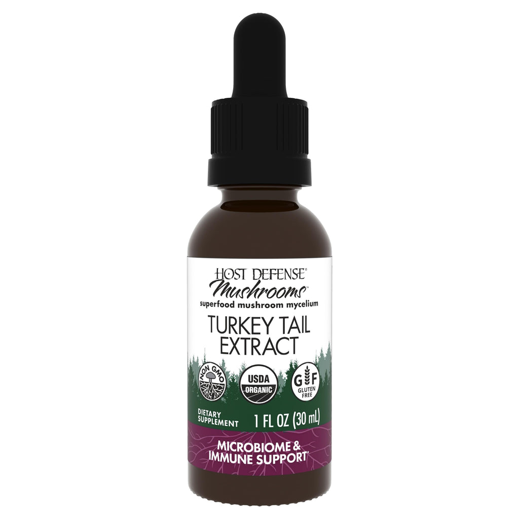 Host Defense Turkey Tail Extract – Digestive Health and Immune Support