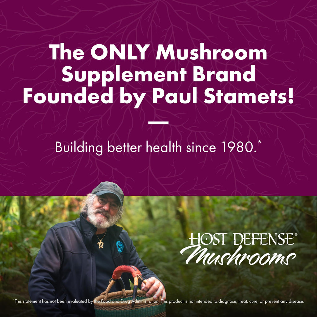 Host Defense Turkey Tail Extract – Digestive Health and Immune Support