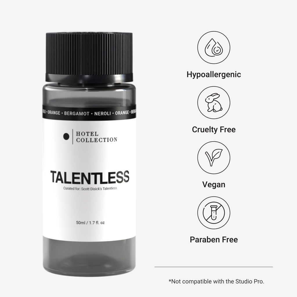 Hotel Collection Diffuser Oil: Talentless Oil Blend by Scott Disick — Lemon Zest, Juniper Berries & Agarwood (50ML)