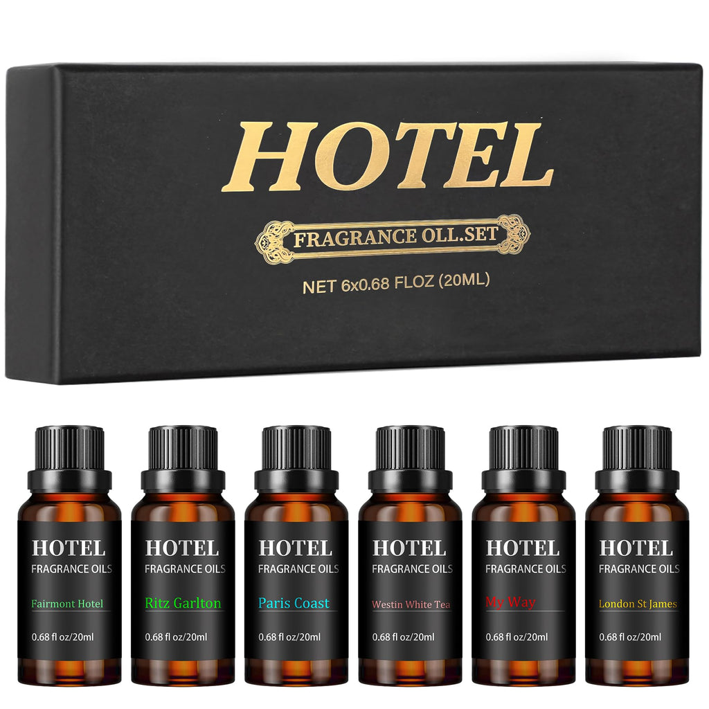 Hotel Collection Luxury Scent: Diffuser Oils Set Inspired by My Way, Westin White Tea & Ritz-Carlton