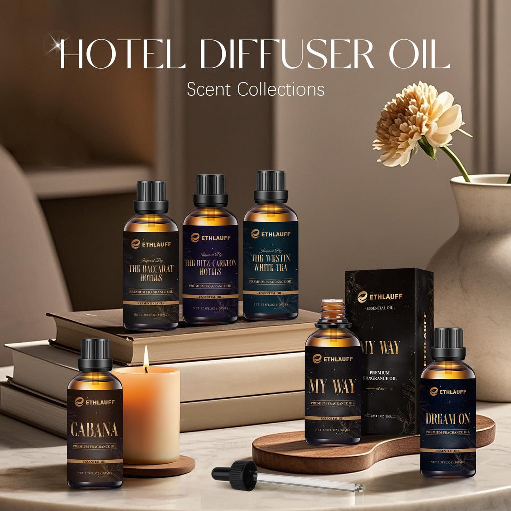 Hotel Diffuser Oil Inspired by Baccarat Scent | Luxury Essential Oil 100 ml