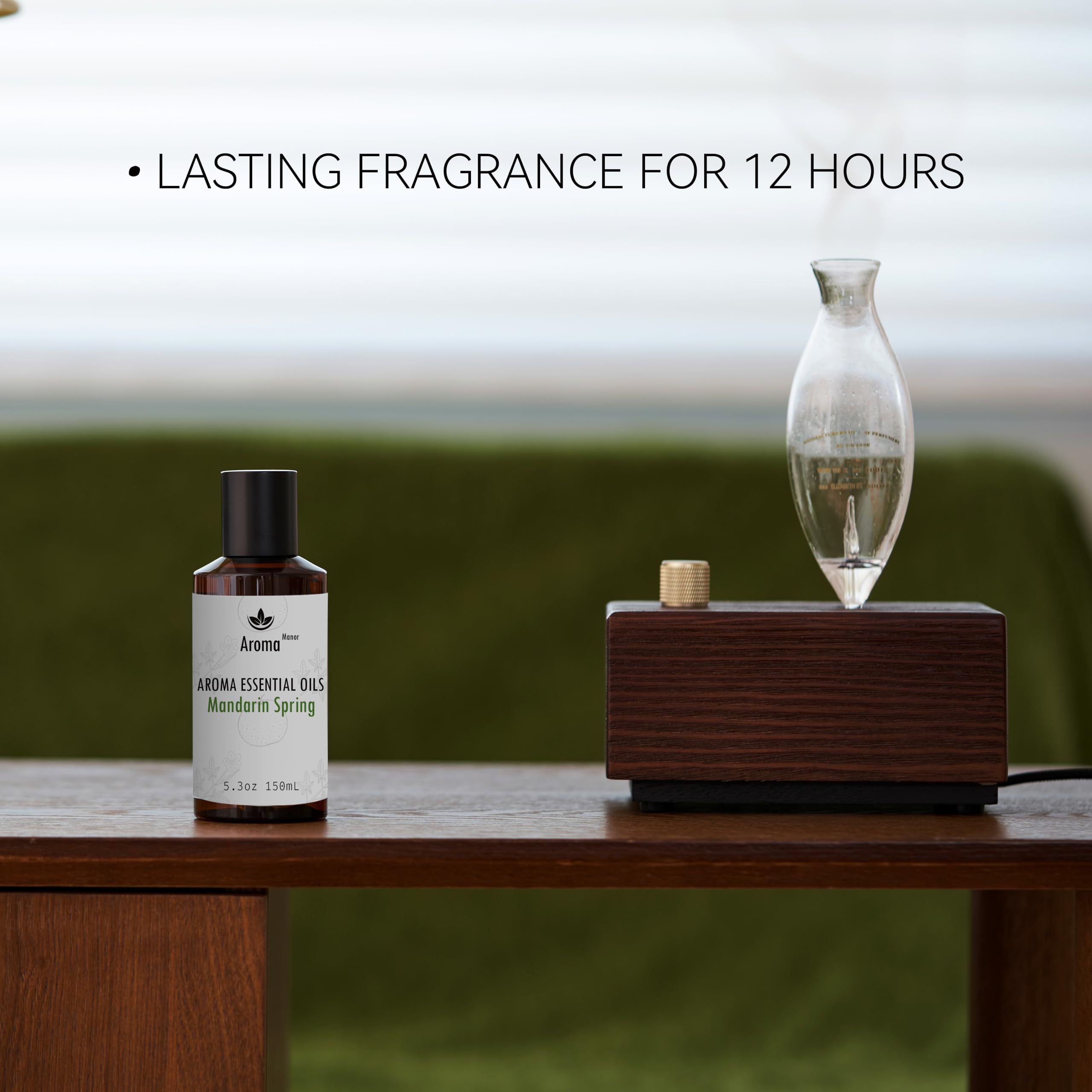 Hotel Diffuser Oil – Mandarin Spring Essential Oils for Scent Diffuser | Tangerine, Lime, Gardenia