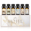 Hotel Essential Oils Set - 6 Premium Scents for Diffuser, Aromatherapy & Home