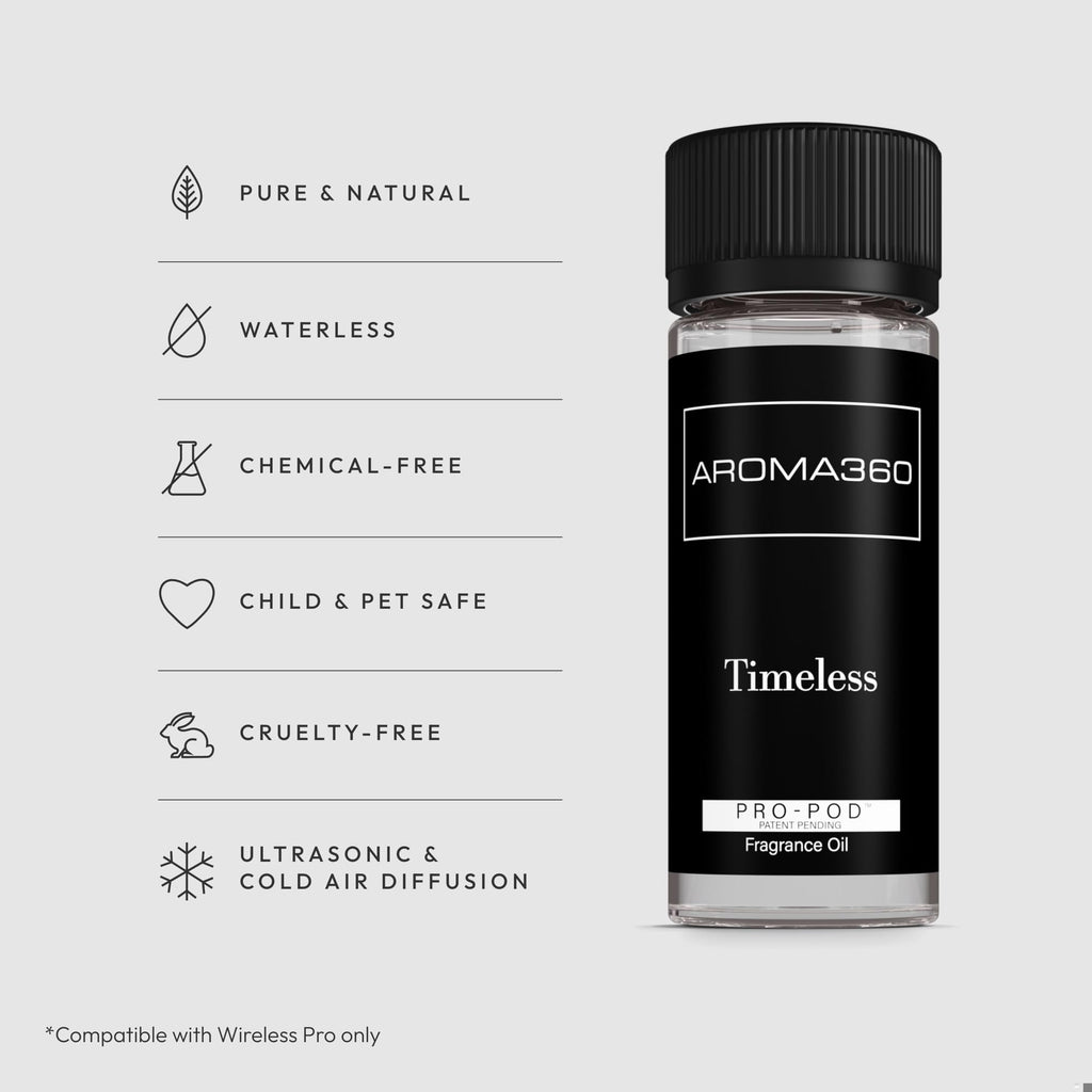 Aroma360 Timeless Pro Pod Fragrance Oil Blend – Hotel-Inspired Luxury Diffuser Oil (50 mL / 1.7 fl oz)