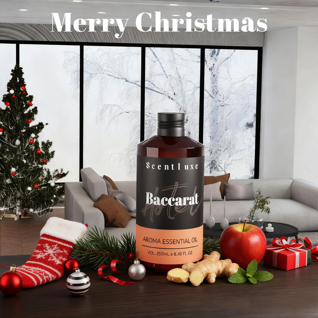 Hotel Scents Baccarat Diffuser Oil – 8.45 oz (250 ml) | Luxury Hotel Fragrance for Aromatherapy Diffusers
