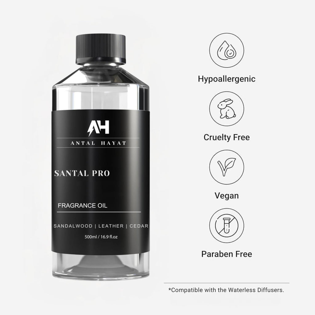 Santal Diffuser Oil 500mL – Luxury Hotel Inspired Fragrance