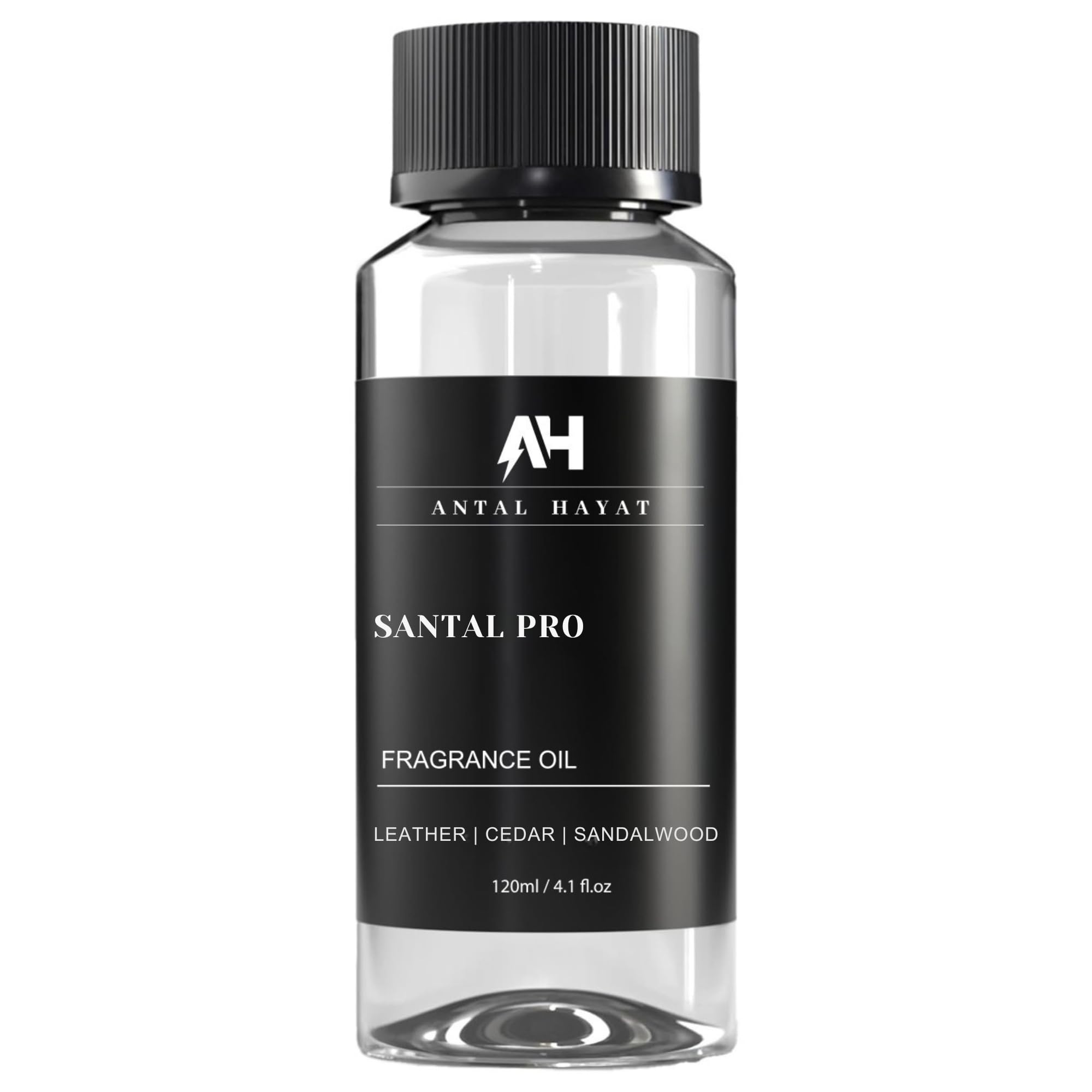 Hotel Scents Santal Diffuser Oil 120mL – 5-Star Hotel-Inspired Aromatherapy (Sandalwood, Leather & Cedar)