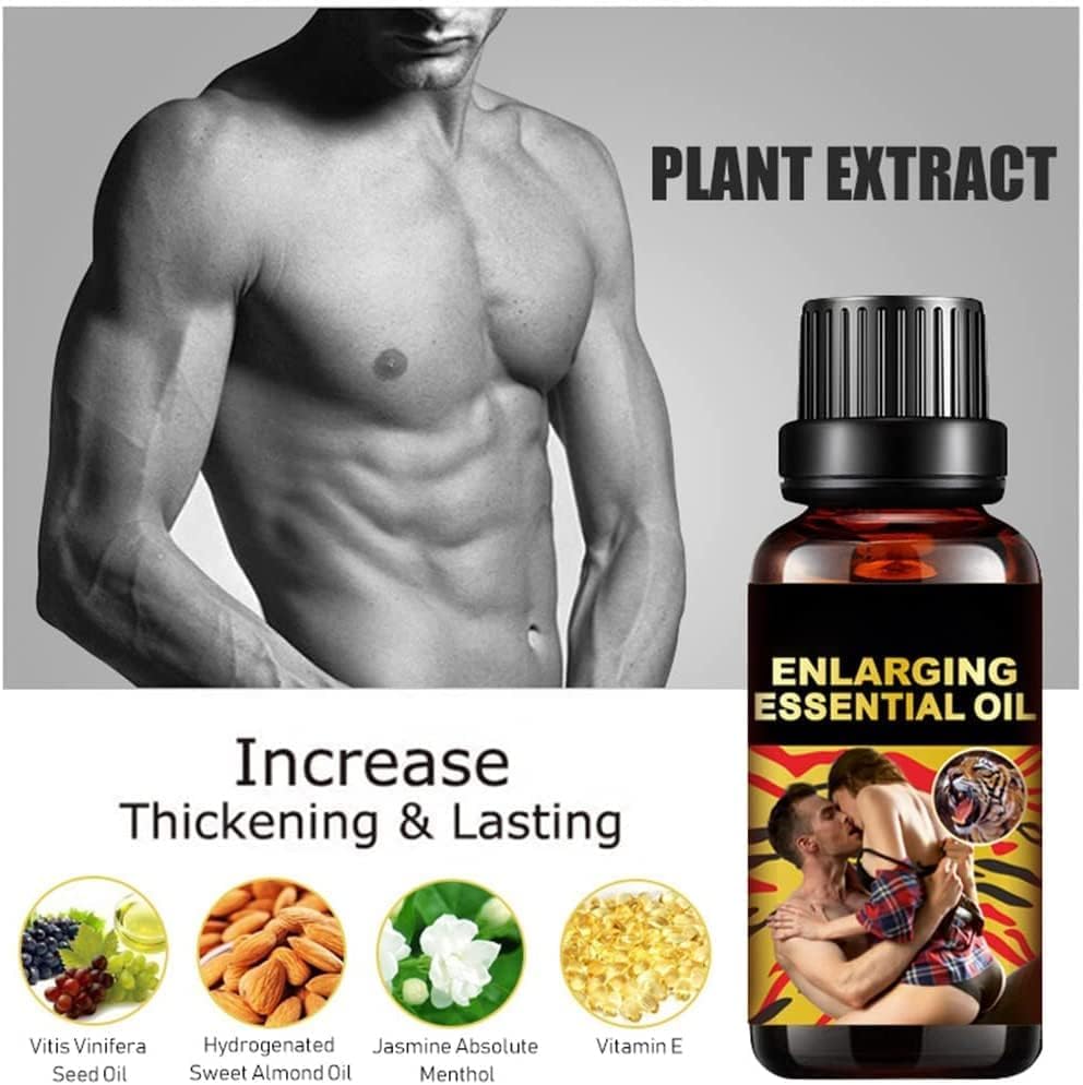 Men Massage Oil for Sex - Hotiary Sexual Enhancement for Endurance and Performance