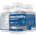 Hourten Neuropathy & Sciatica Support - 180 Capsules, 1200mg Alpha Lipoic Acid, 18-in-1 Formula