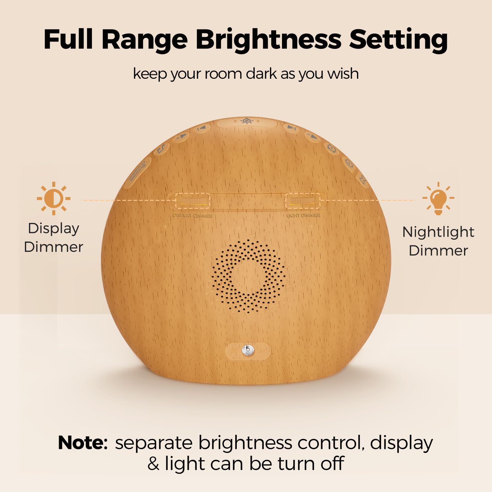 HOUSBAY Sunrise Alarm Clock – Gentle Sunrise, Sleep Sounds & Dimmable Night Light