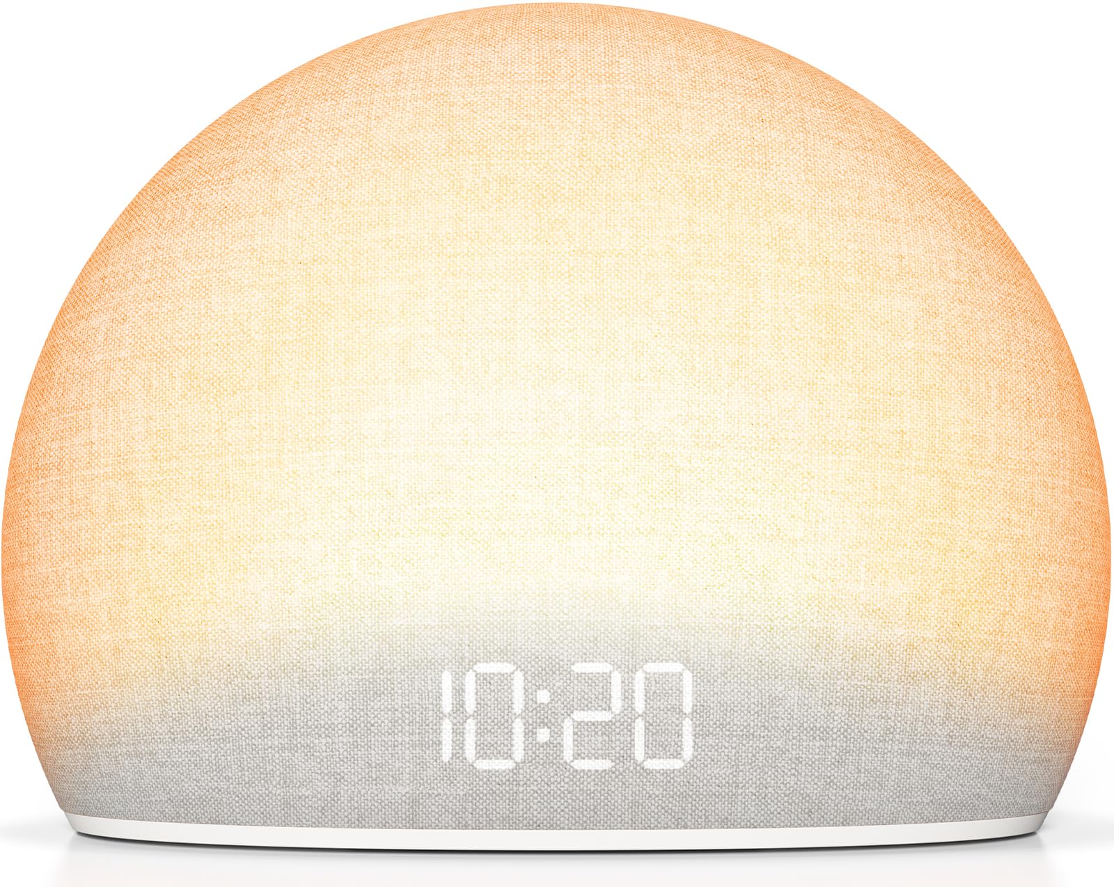 HOUSBAY Sunrise Alarm Clock – Natural Wake-Up Light, White Noise Sleep Aid, Screen-Free Design
