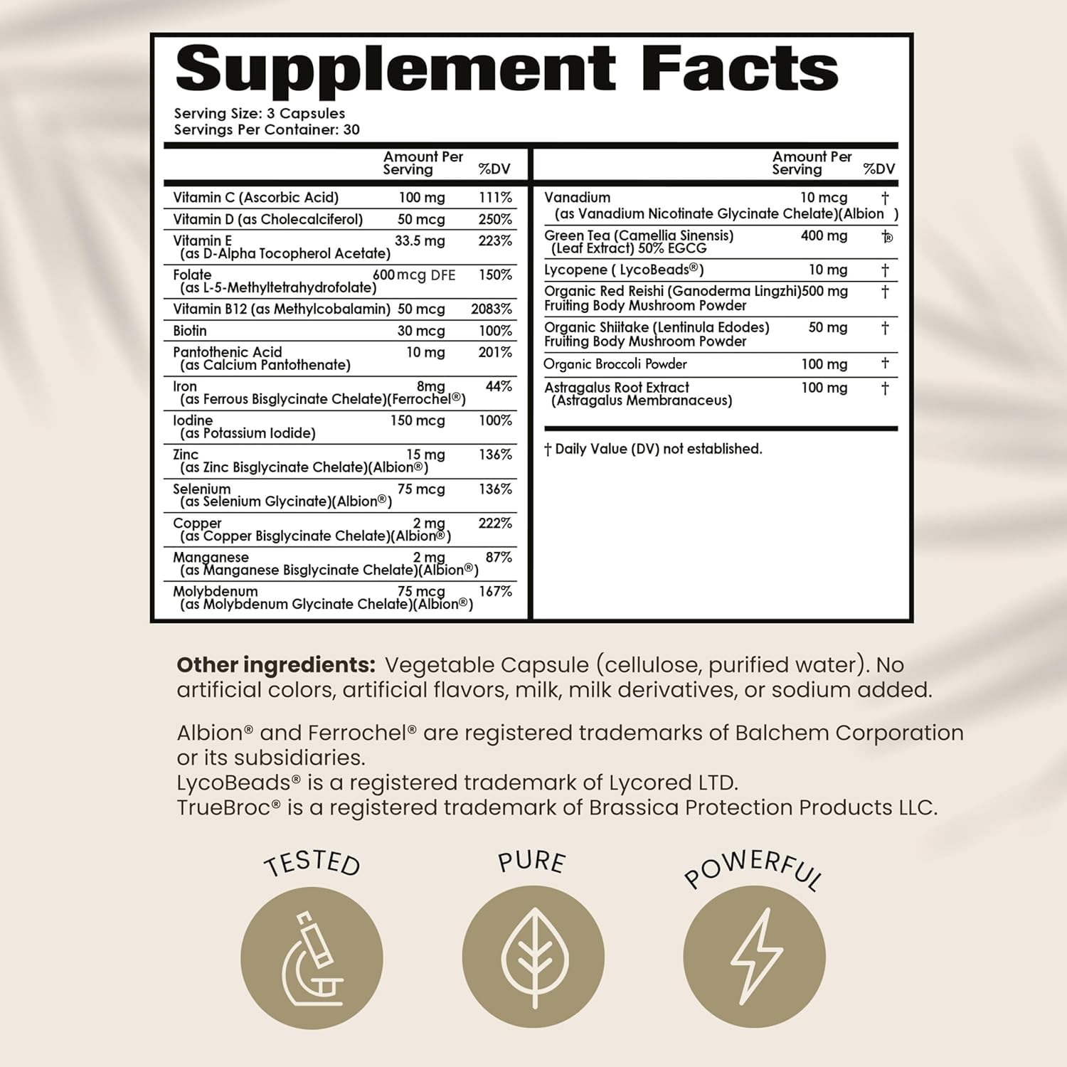HPD Rx PAPCLEAR: Physician-Formulated Immune Support Supplement | All-Natural 90 Caps | Pack of 6