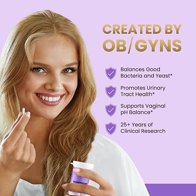HPD Rx Pro-Fem Vaginal Health Probiotic (6-Pack) | pH Balance & UTI Support
