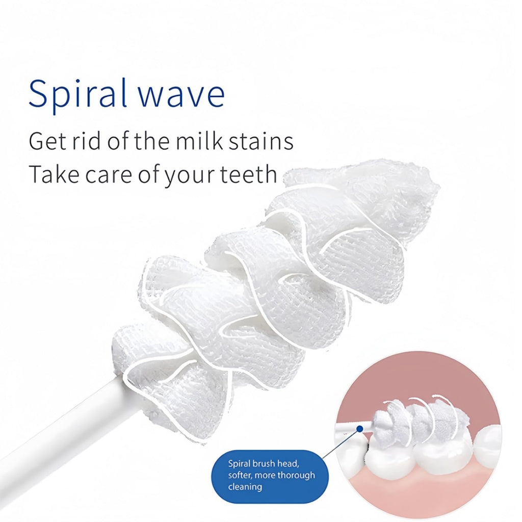 Hranio Baby Toothbrush 0-36 Months | Infant Toothbrush & Tongue Cleaner