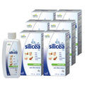 Hubner Original Silicea Gel 17 fl oz / 500 ml – 6 Pack | Pure Colloidal Silica for Hair, Skin & Nails