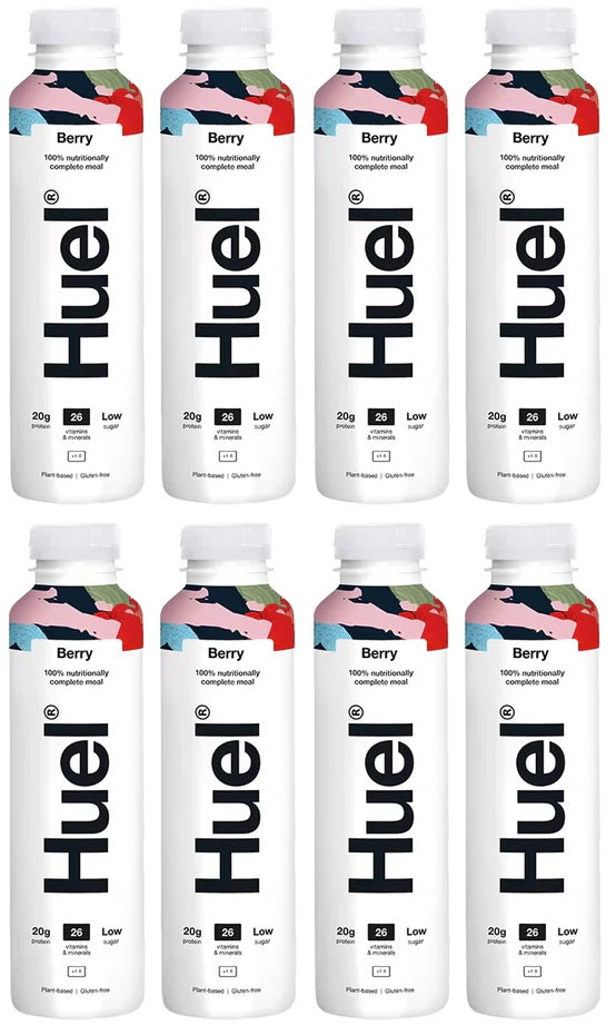 8 x Huel Berry Flavour Ready-To-Drink Complete Meal 500Ml