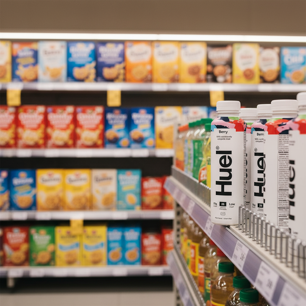 8 x Huel Berry Flavour Ready-To-Drink Complete Meal 500Ml