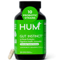 HUM Gut Instinct Probiotics for Women & Men | Digestive Health, 25B CFU