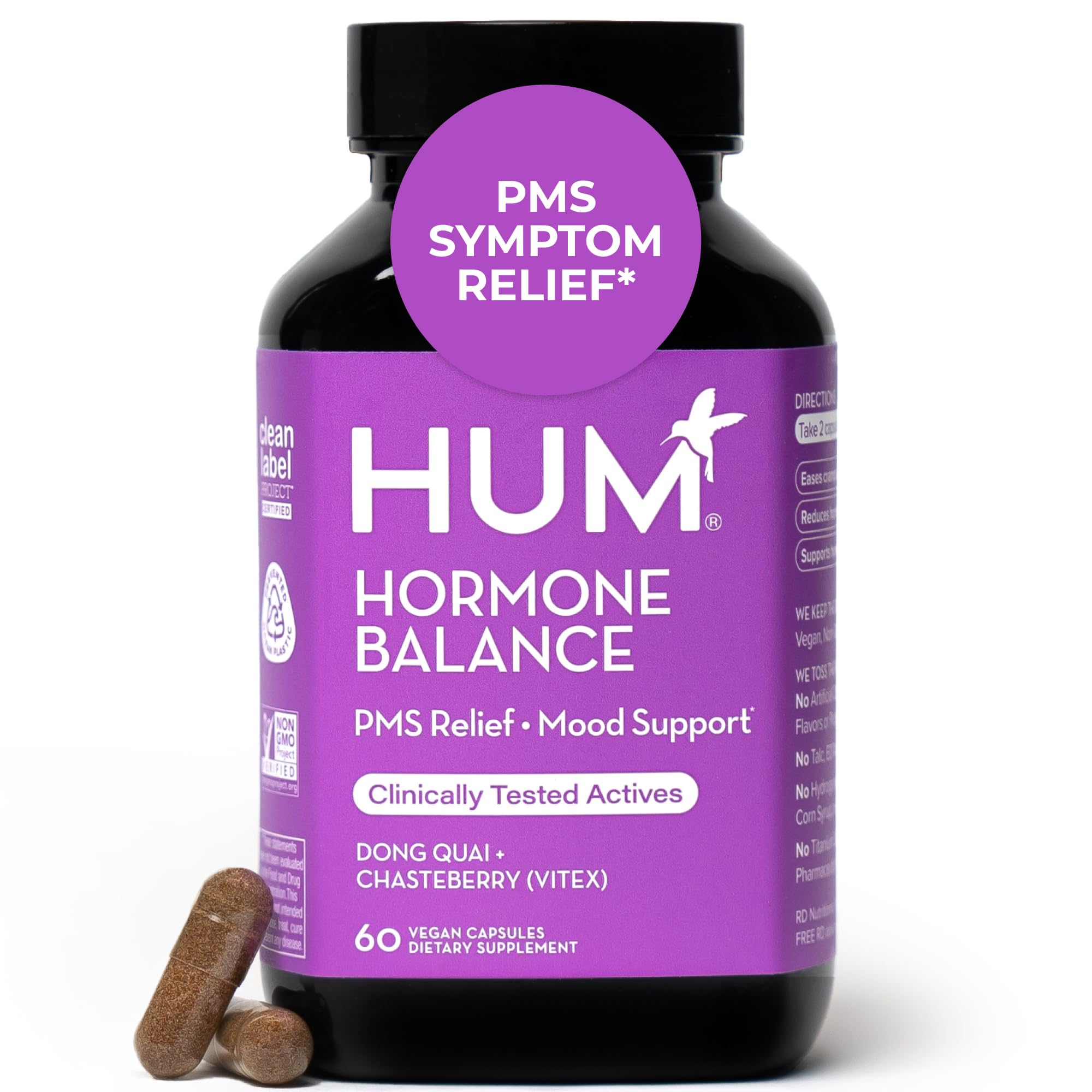 HUM Hormone Balance for Women – PMS Support & Hormonal Balance (60 Capsules)