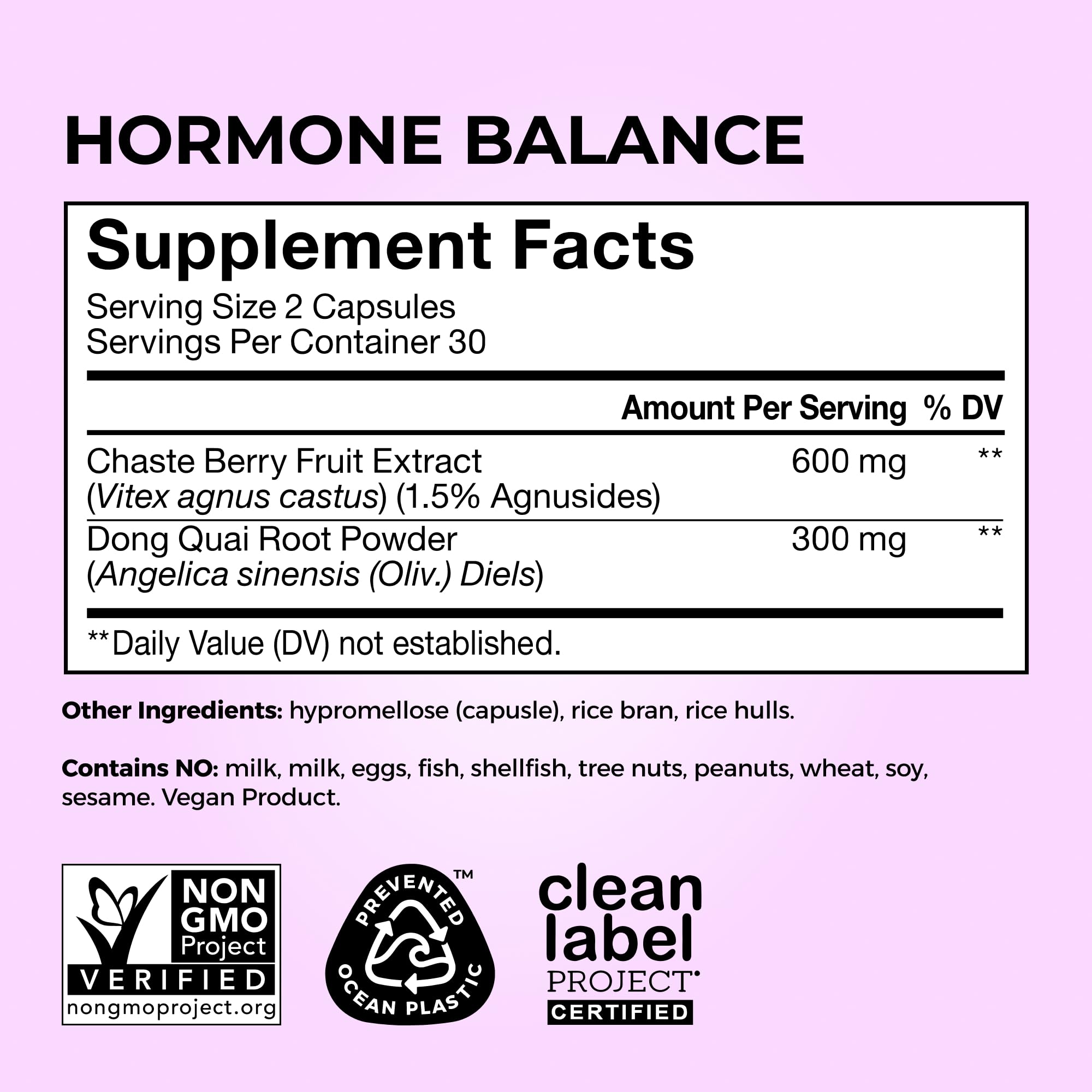 HUM Hormone Balance for Women – PMS Support & Hormonal Balance (60 Capsules)