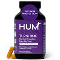 HUM Turn Back Time Turmeric Supplement for Youthful Skin | Green Tea Extract, Lutein & Polyphenols | 60 Vegan Capsules