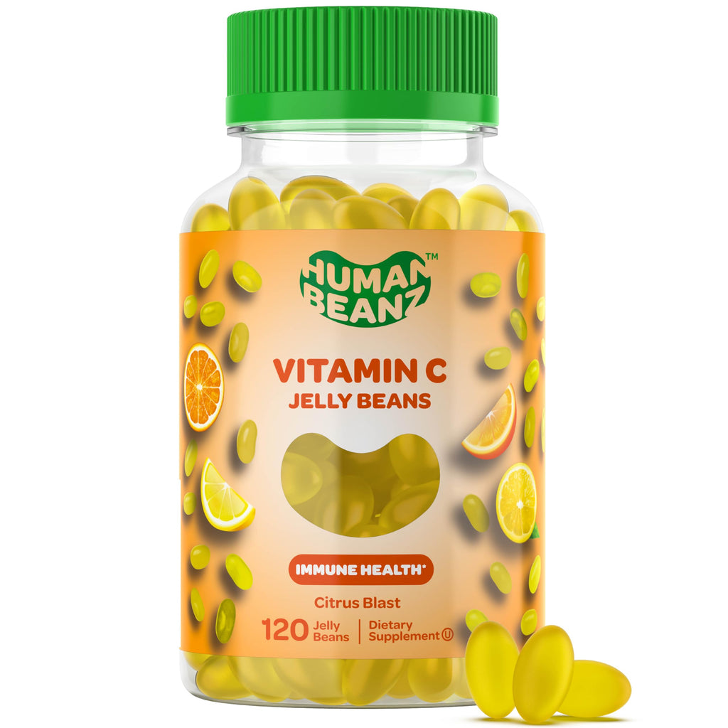Human Beanz Vitamin C Jelly Bean Gummies for Adults – Immune Support