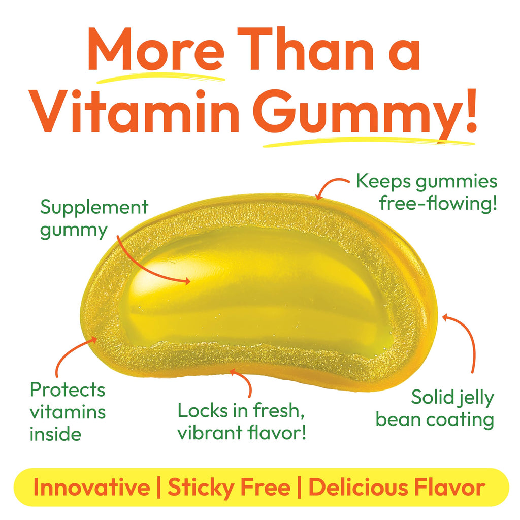 Human Beanz Vitamin C Jelly Beans for Kids | Immune Support, Vegetarian, Kosher