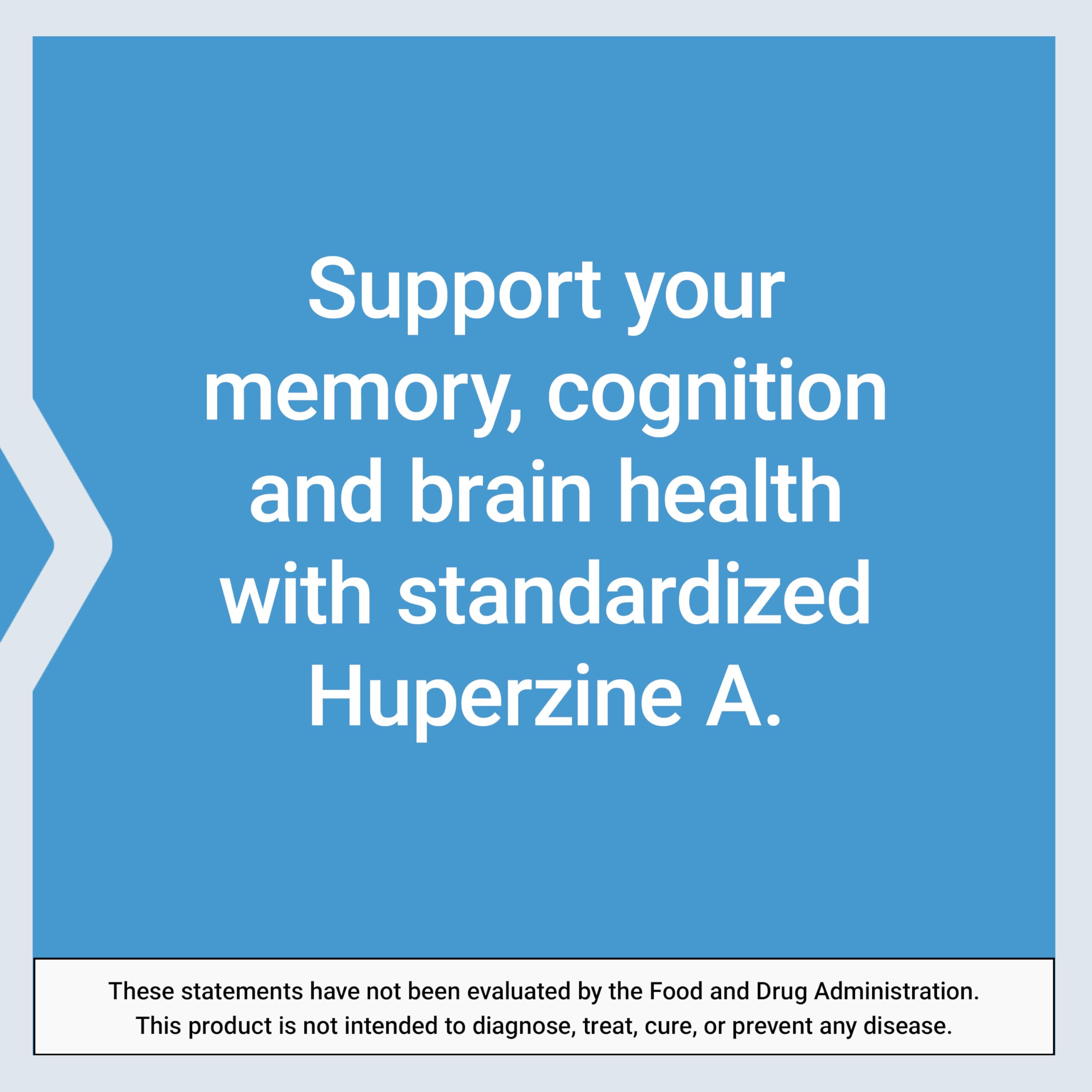 Life Extension Huperzine A – Memory & Cognitive Health, 60 Vegetarian Capsules
