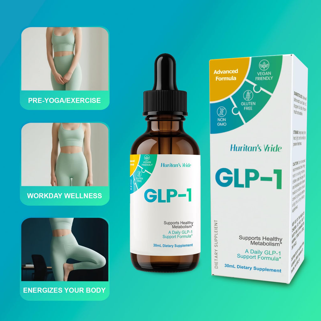 Huritan's Vride GLP-1 Drops – Premium GLP-1 Supplement (2 Pack)