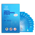 Huzayl Teeth Whitening Strips – 28 Strips, 14 Treatments, Peroxide-Free, Enamel Safe
