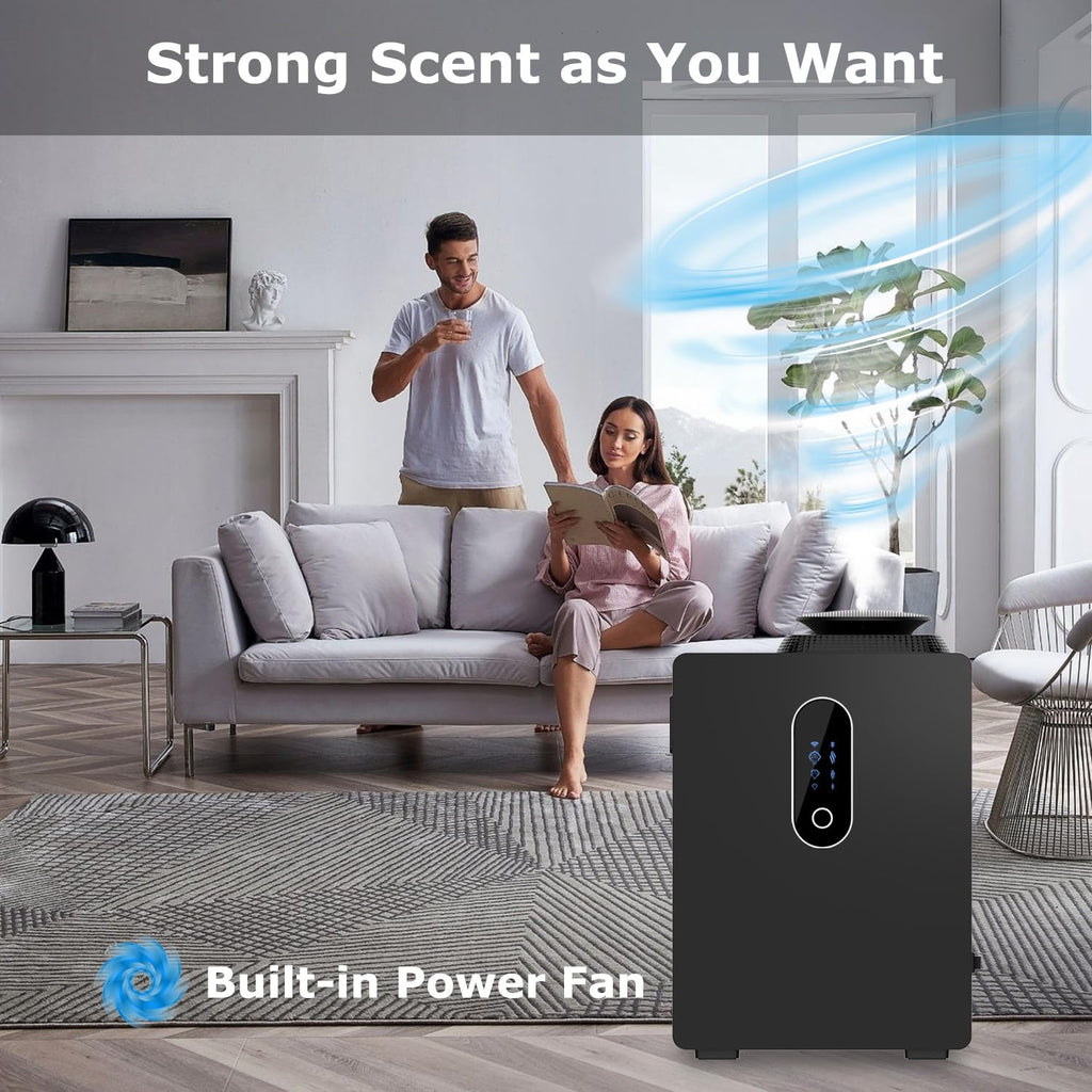 2025 Upgraded HVAC Scent Diffuser with WiFi Control — 6000 Sq Ft Coverage, 1000ml Tank
