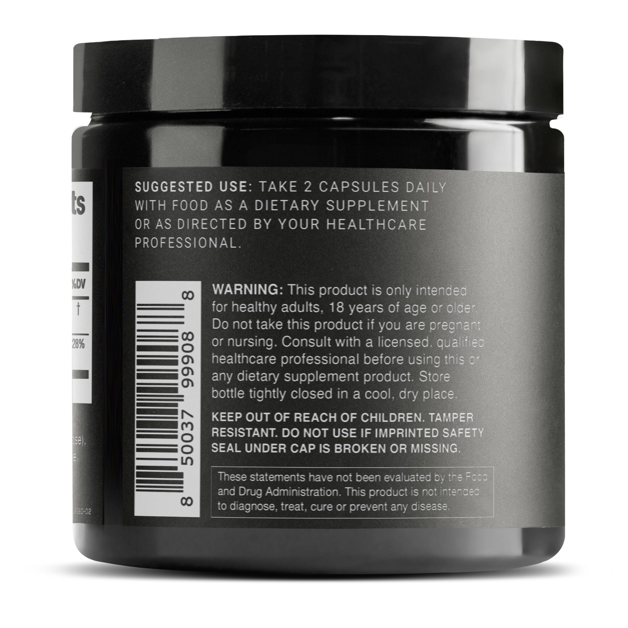 Hyaluronic Acid Supplements – Lab Tested 95% Ultra High Purity – Fermented and Bioavailable with Vitamin C – Third Party Lab Tested – 360 Capsules