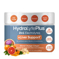 Hydralyte Liver Support + Electrolyte Mix – Milk Thistle, Turmeric & Ginger (Blood Orange Ginger, 40 Serves)