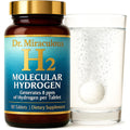 Hydrogen Water Tablets | 90CT Molecular Hydrogen Tablets for Drinking Water | H2 Molecular Magnesium Supplement for Athletic & Cognitive Performance | Non-GMO & Gluten Free 45 Serving