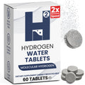 60 Count Hydrogen Water Tablets | 12 PPM Molecular Hydrogen, Antioxidant Support, Lab Tested, Unflavored