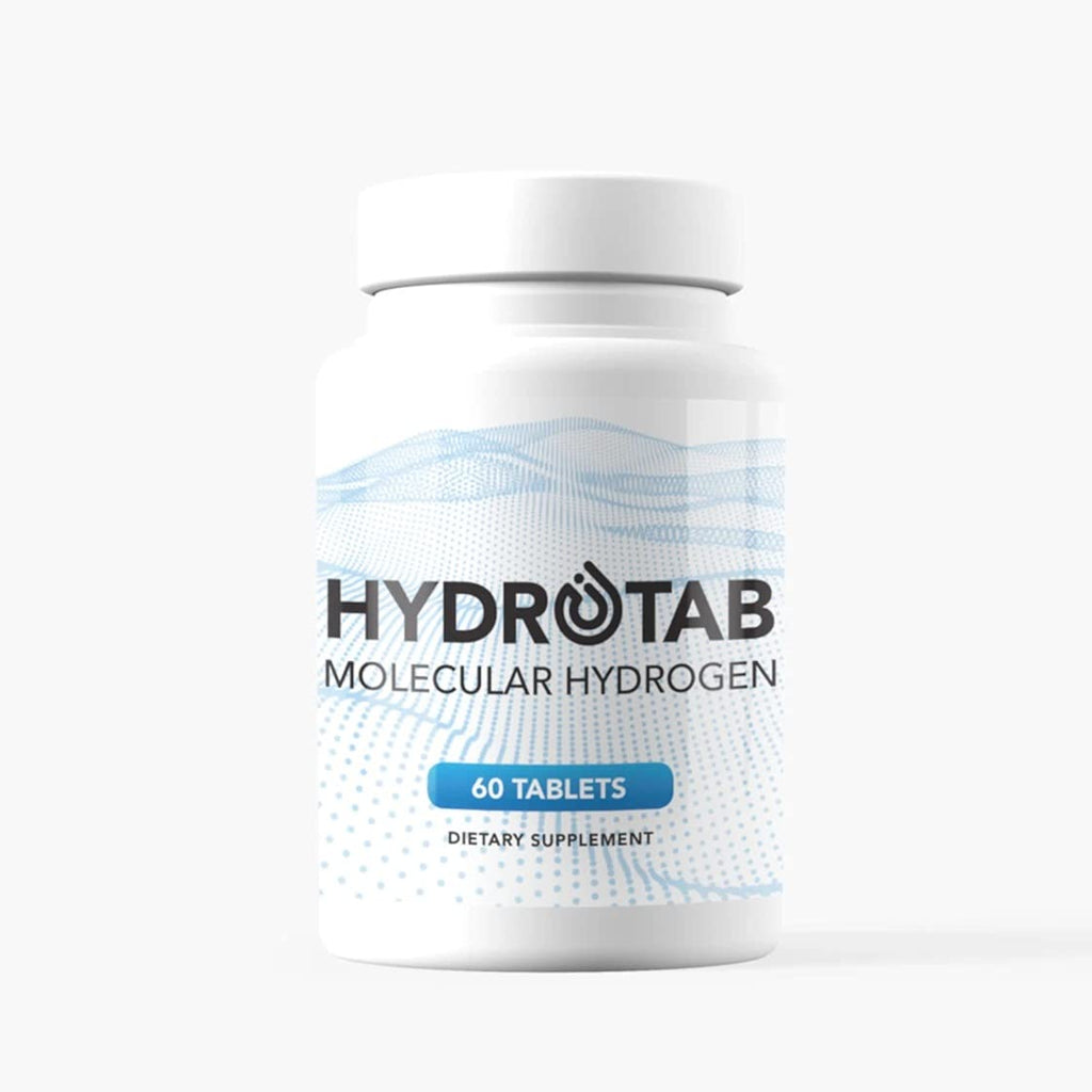 HydroTab Molecular Hydrogen H2 Dietary Supplement – NON-GMO, Gluten Free, Soy Free (60 Tablets)