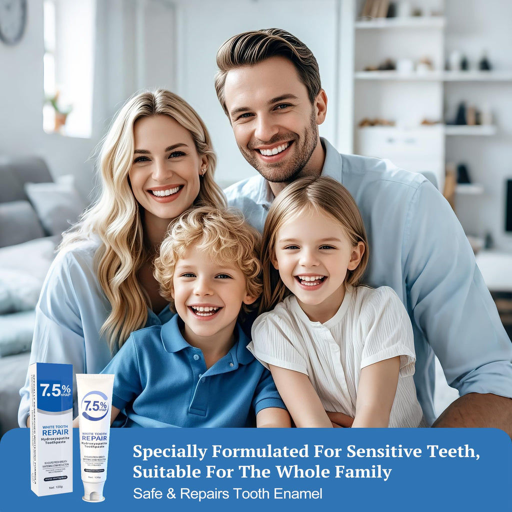 Nano Hydroxyapatite Toothpaste for Enamel Protection & Whitening