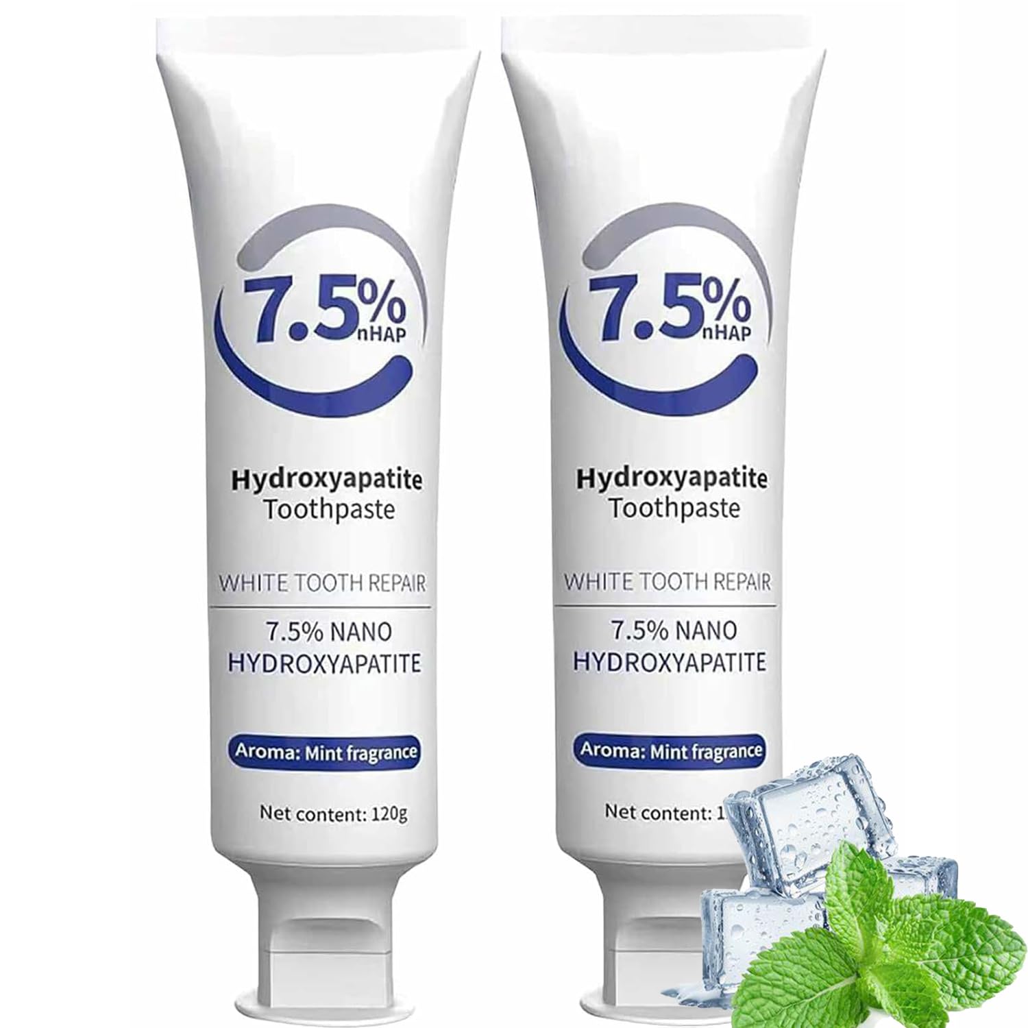 7.5% Hydroxyapatite Toothpaste - Enamel Protection & Tooth Strengthening
